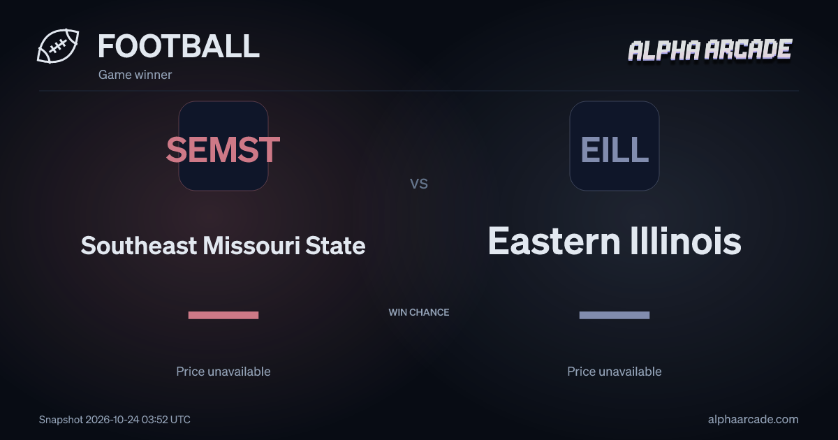 FOOTBALL: Southeast Missouri State — / Eastern Illinois —
