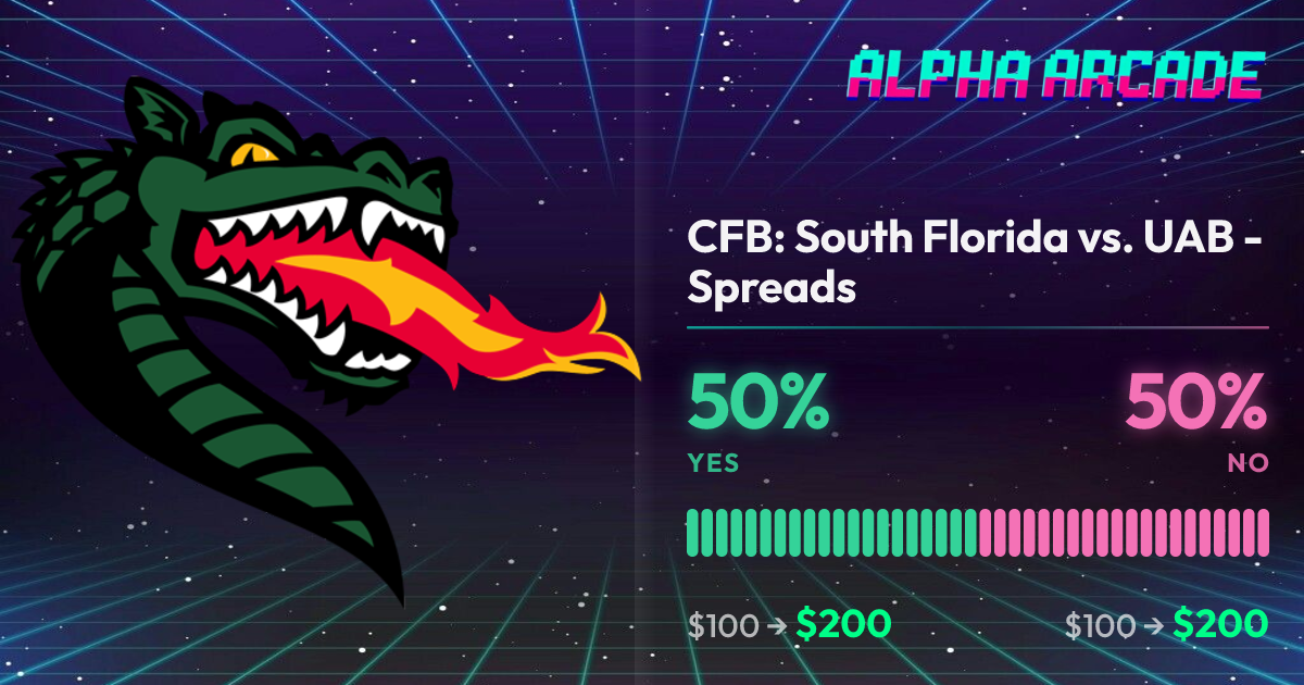 YES 50% / NO 50%