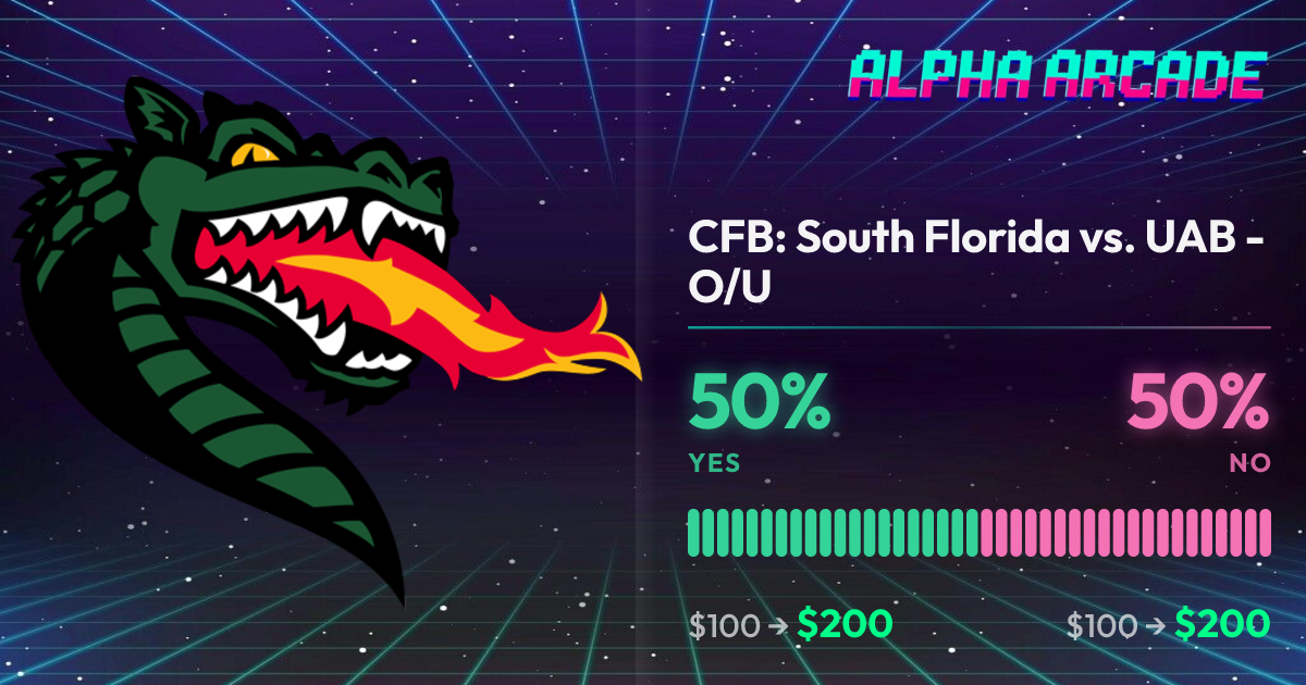 YES 50% / NO 50%