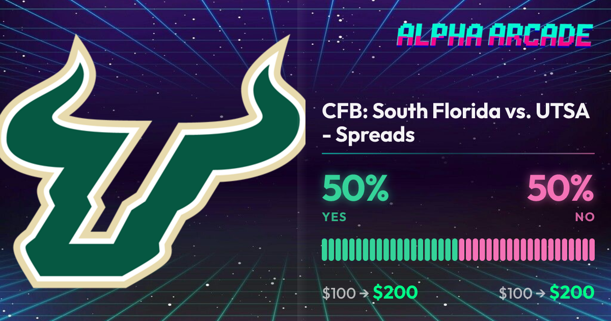 YES 50% / NO 50%