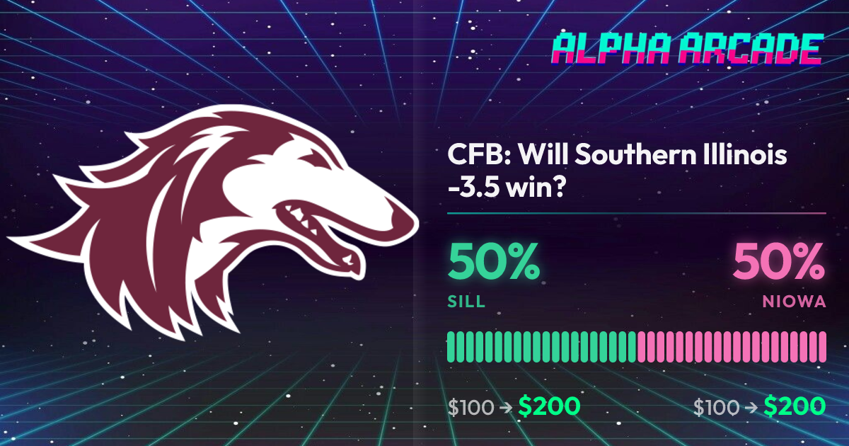YES 50% / NO 50%