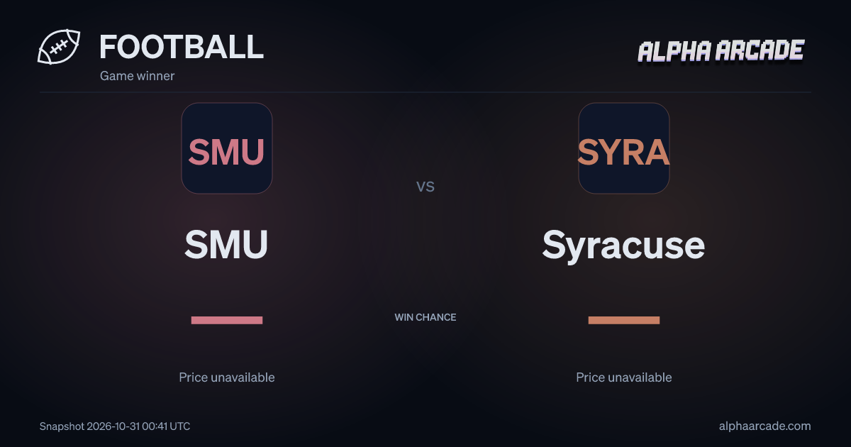 FOOTBALL: SMU — / Syracuse —