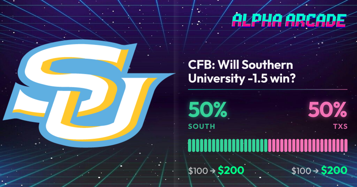 YES 50% / NO 50%