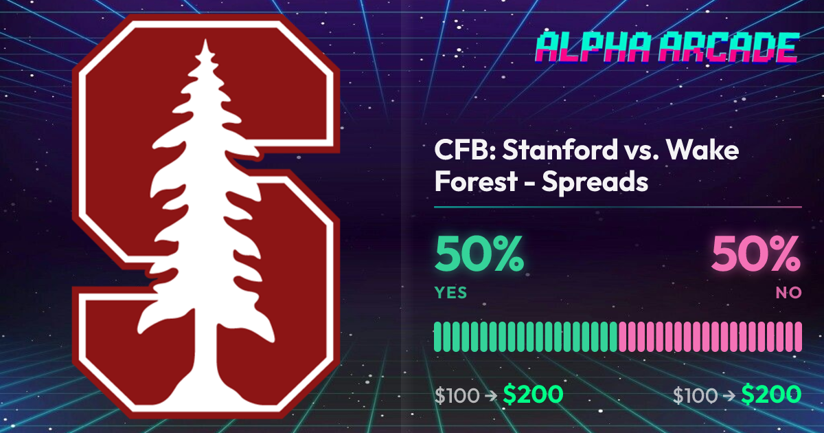 YES 50% / NO 50%
