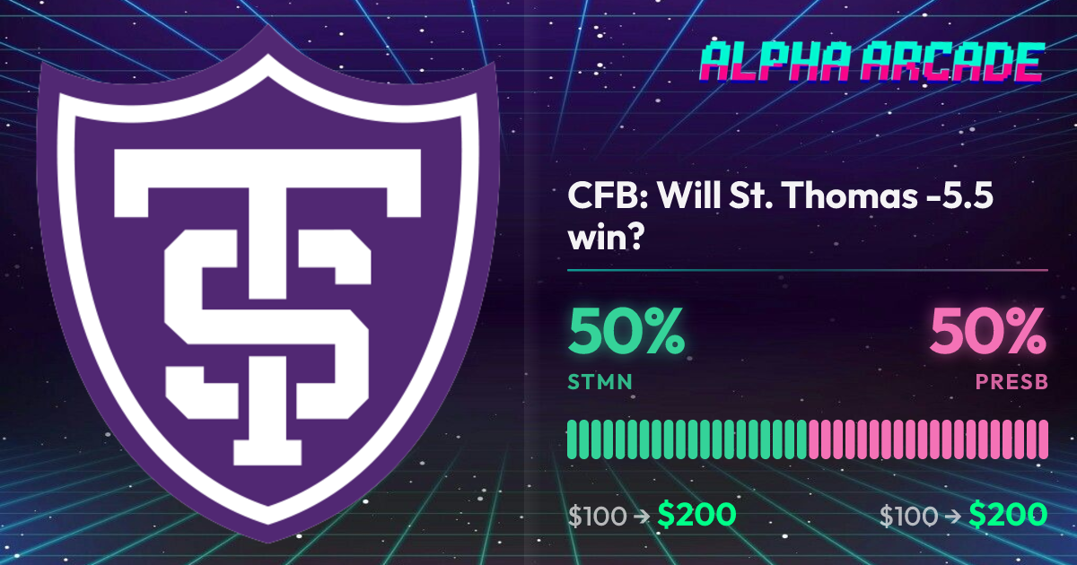 YES 50% / NO 50%
