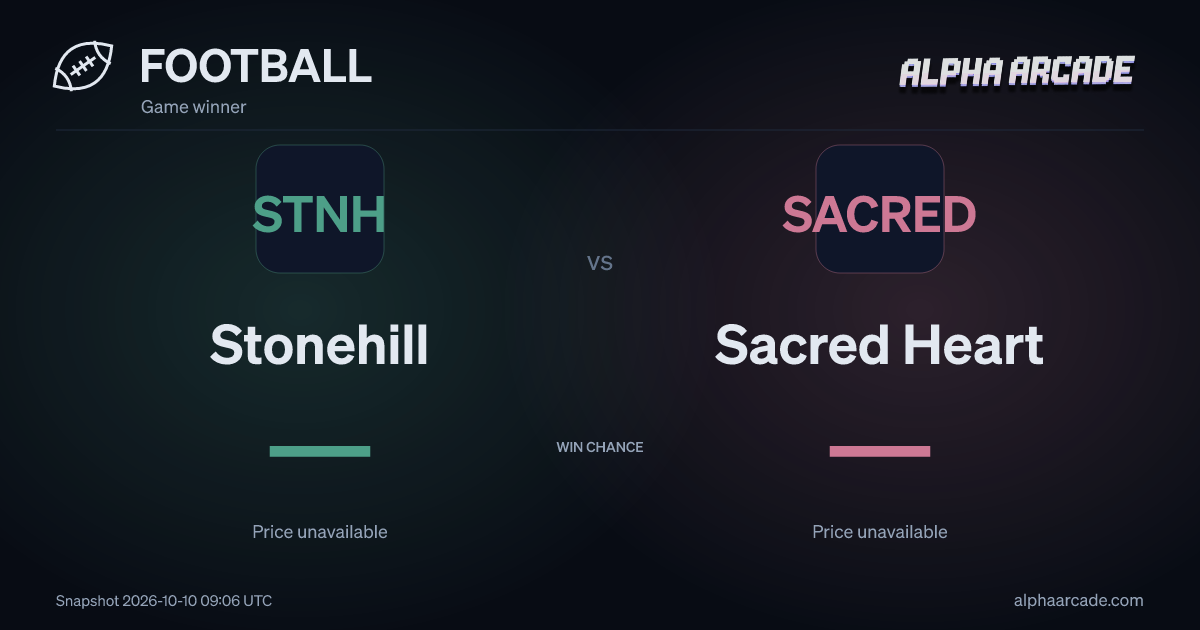 FOOTBALL: Stonehill — / Sacred Heart —