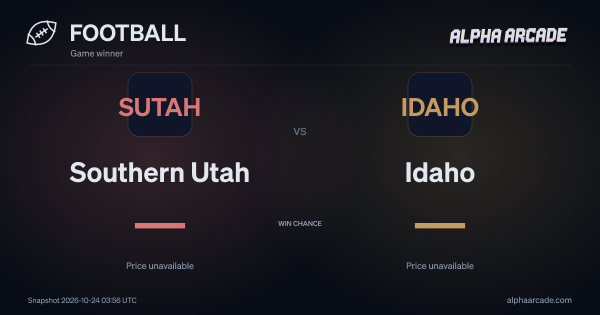 FOOTBALL: Southern Utah — / Idaho —