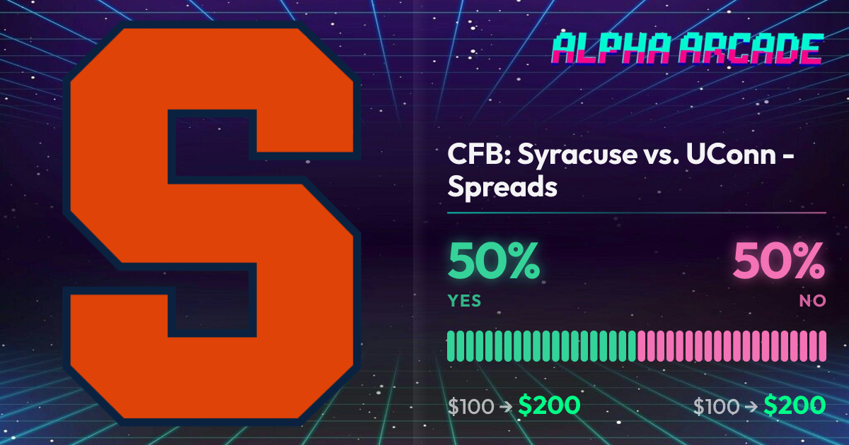 YES 50% / NO 50%