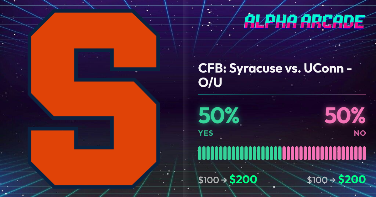 YES 50% / NO 50%