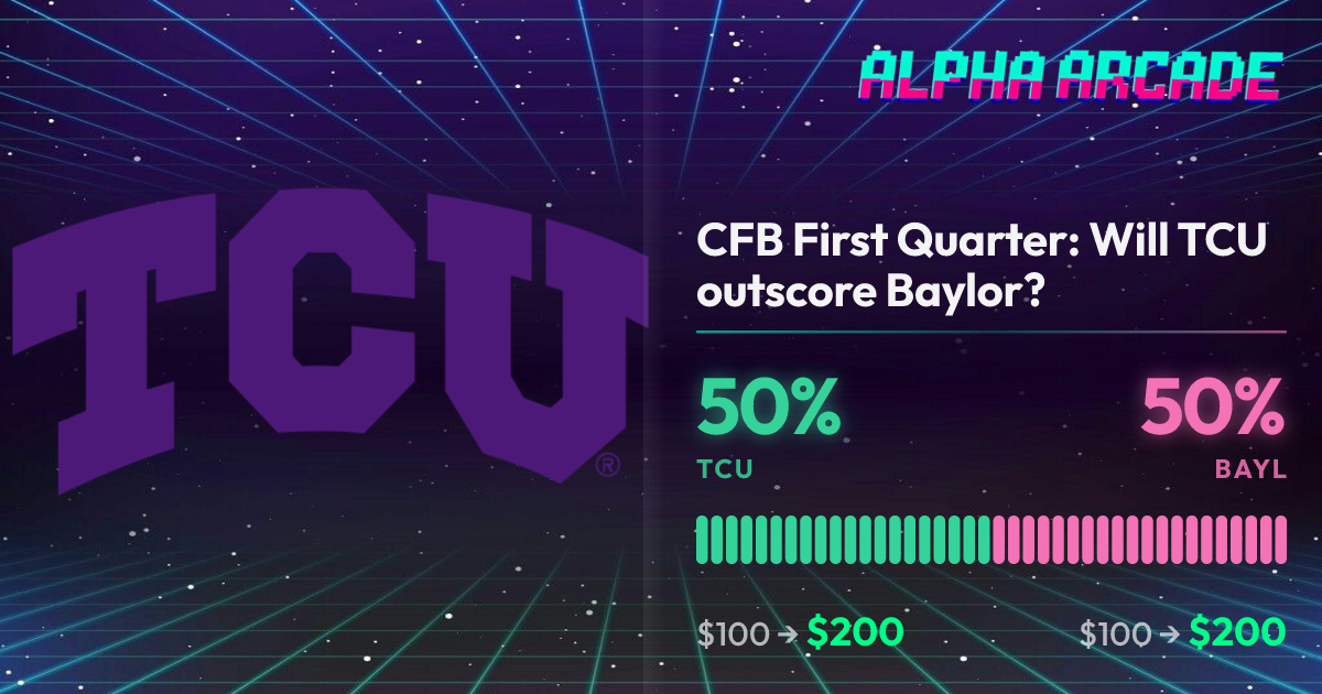 YES 50% / NO 50%