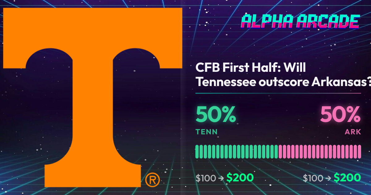 YES 50% / NO 50%