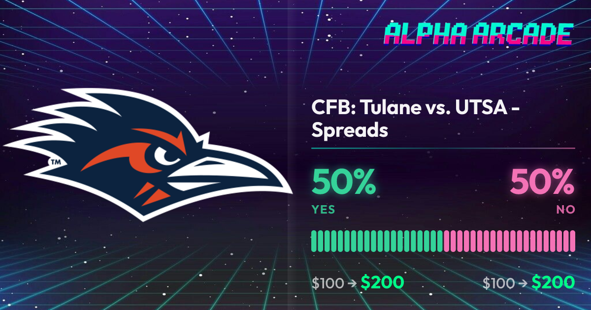 YES 50% / NO 50%