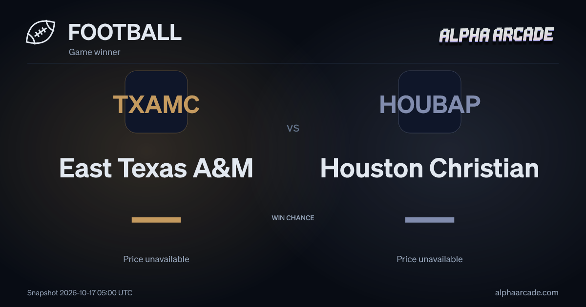 FOOTBALL: East Texas A&M — / Houston Christian —