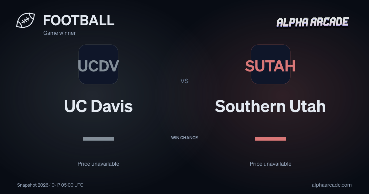FOOTBALL: UC Davis — / Southern Utah —