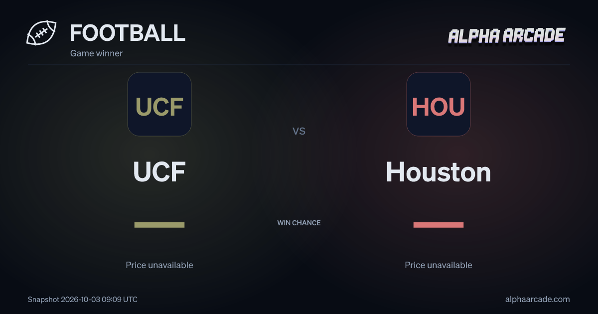 FOOTBALL: UCF — / Houston —