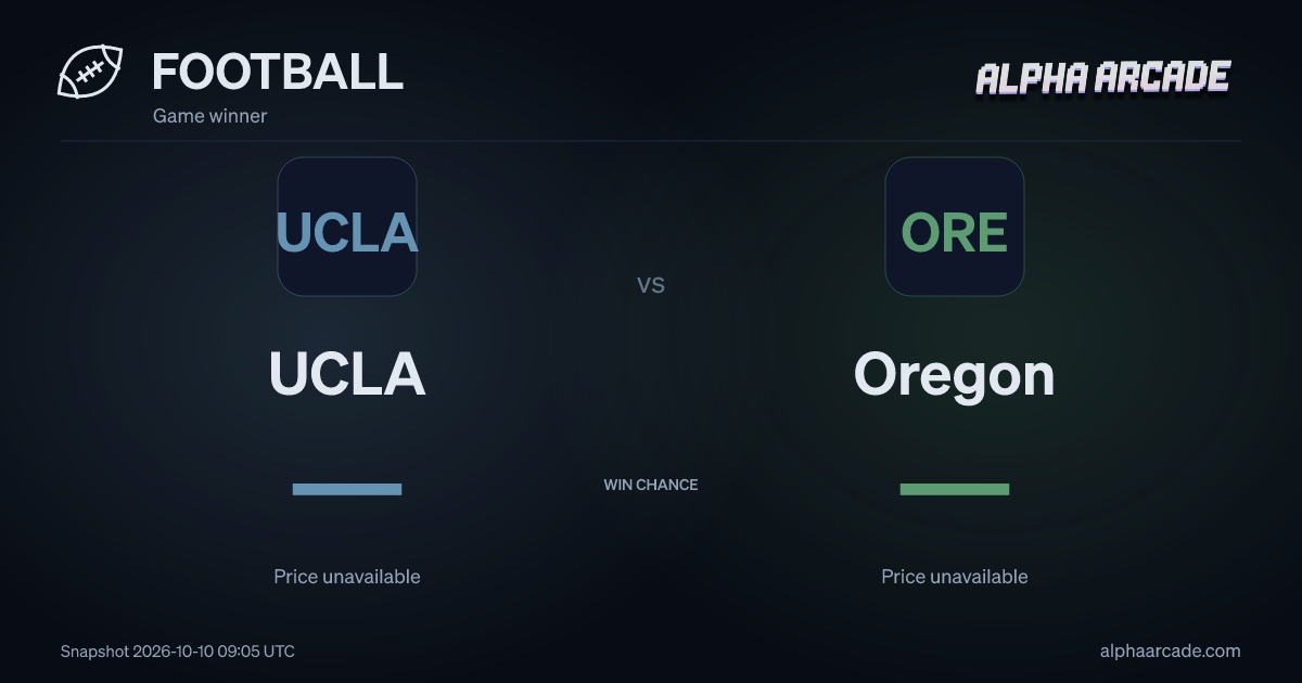 FOOTBALL: UCLA — / Oregon —