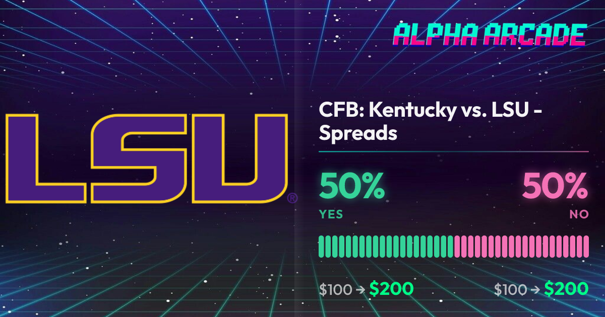 YES 50% / NO 50%