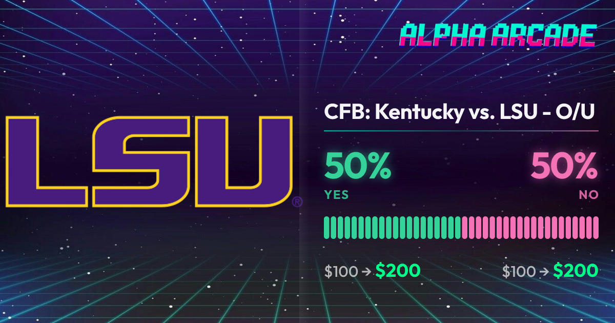 YES 50% / NO 50%