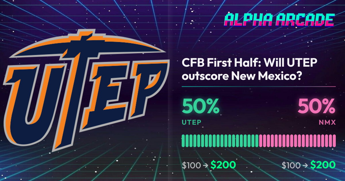 YES 50% / NO 50%