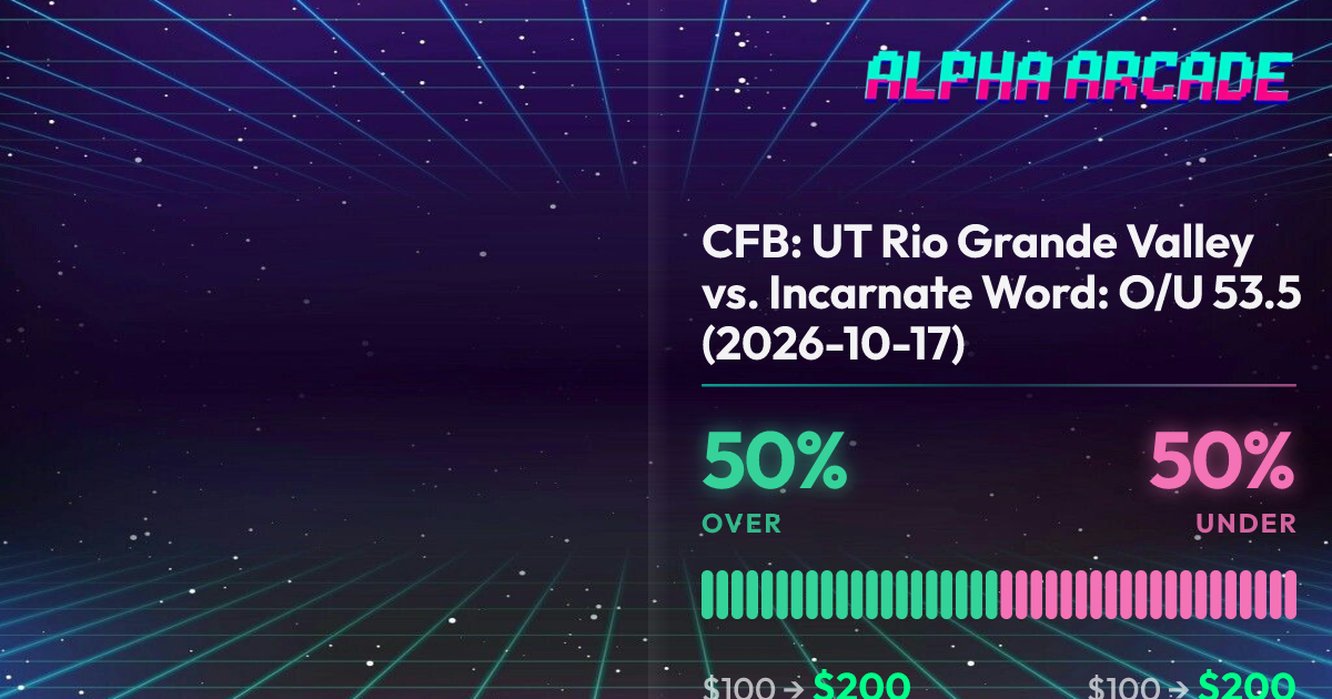 YES 50% / NO 50%