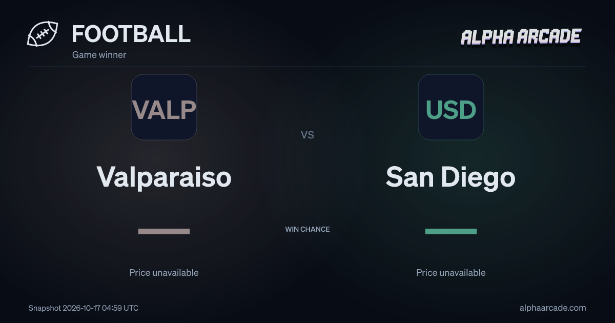 FOOTBALL: Valparaiso — / San Diego —