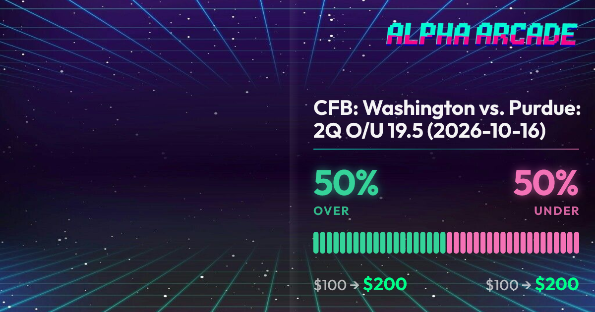 YES 50% / NO 50%