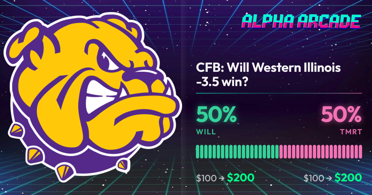 YES 50% / NO 50%
