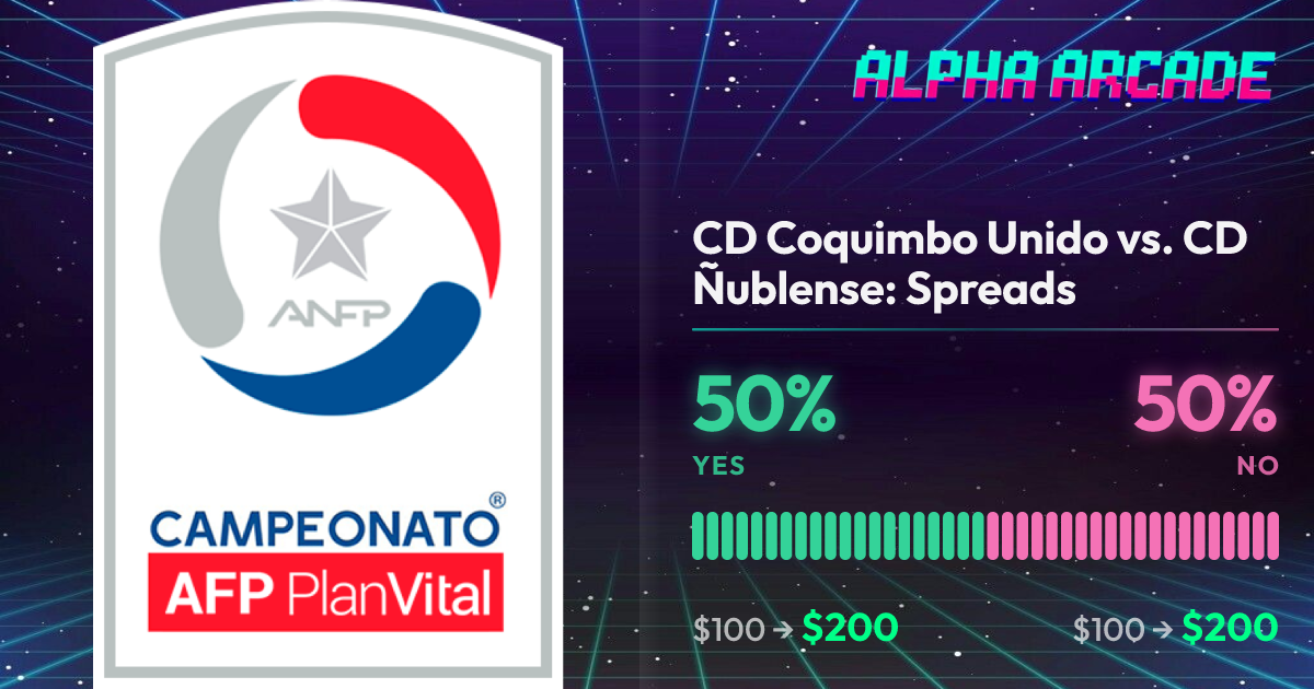 YES 50% / NO 50%