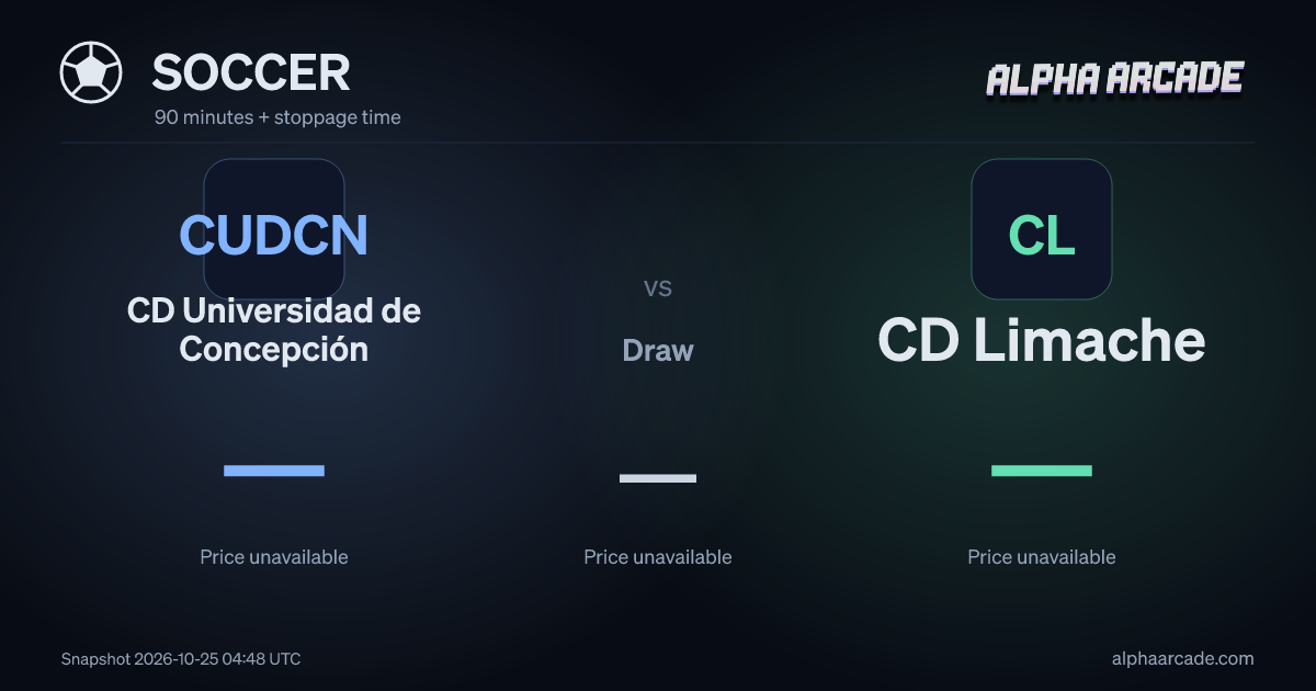 SOCCER: CD Universidad de Concepción — / Draw — / CD Limache —