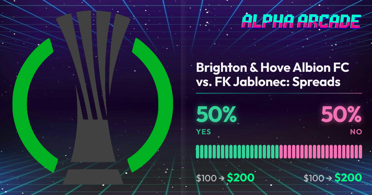 YES 50% / NO 50%