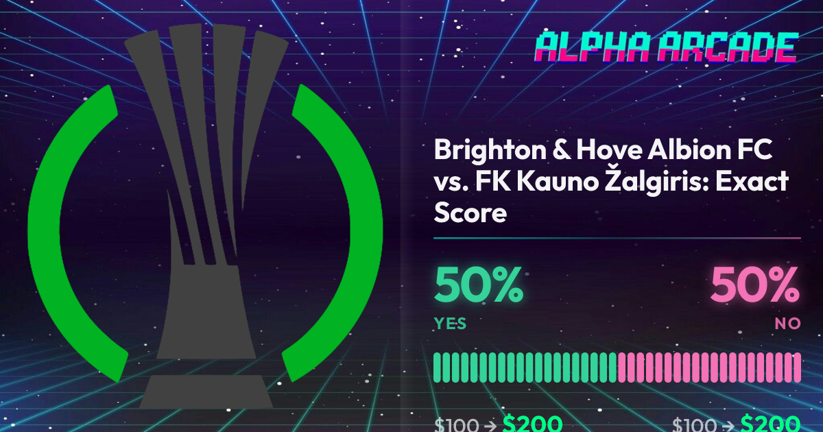 YES 50% / NO 50%