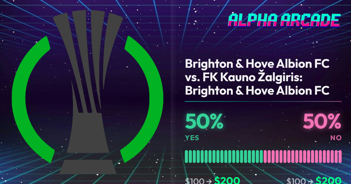 YES 50% / NO 50%