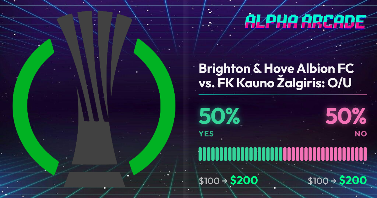 YES 50% / NO 50%