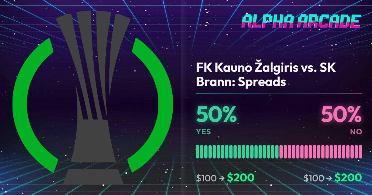 YES 50% / NO 50%