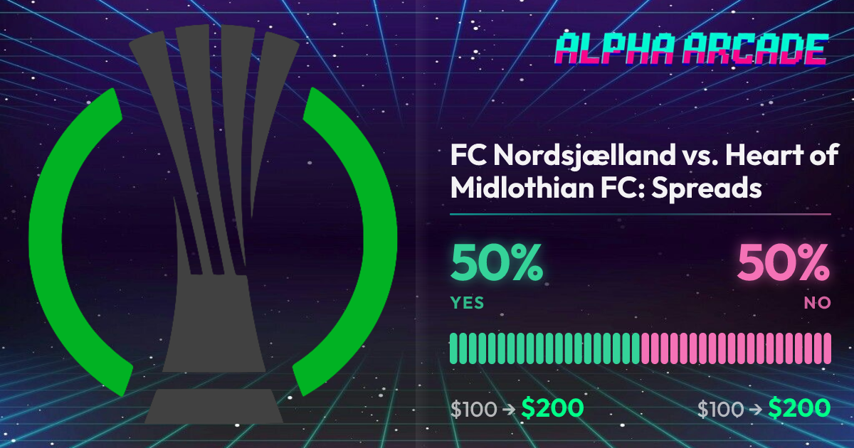 YES 50% / NO 50%