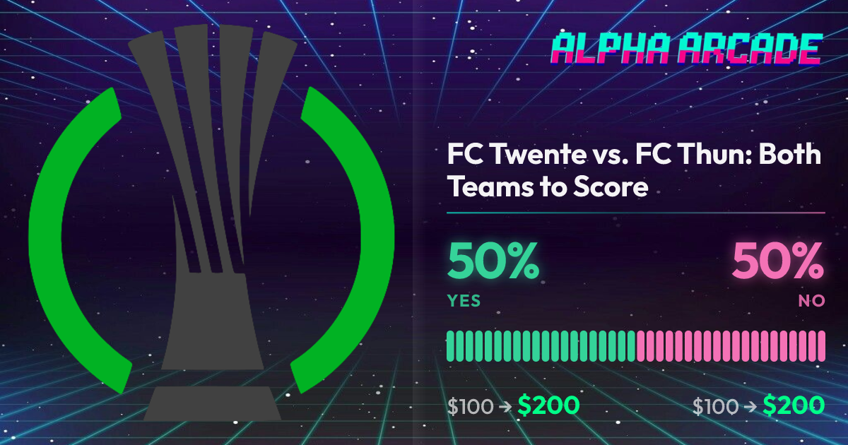 YES 50% / NO 50%