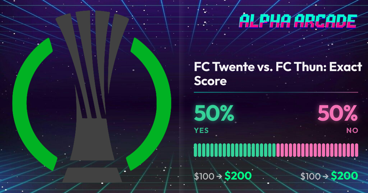 YES 50% / NO 50%