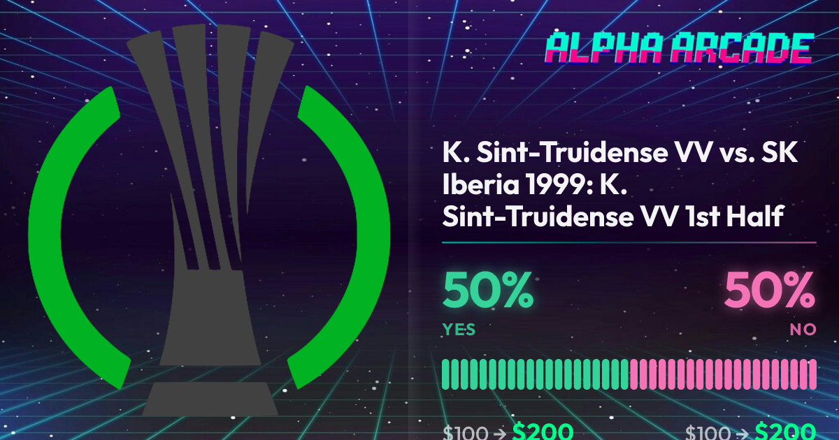 YES 50% / NO 50%