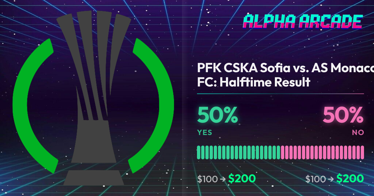 YES 50% / NO 50%