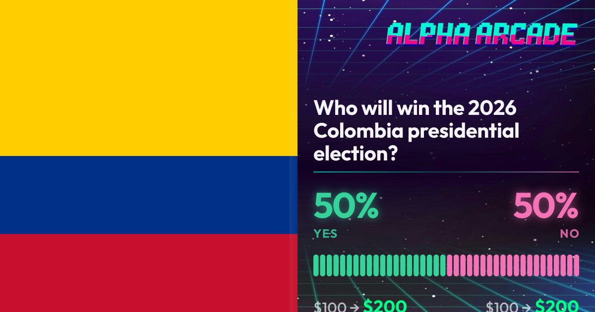 YES 50% / NO 50%