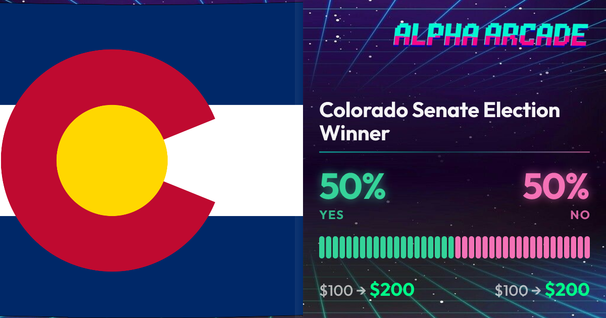 YES 50% / NO 50%