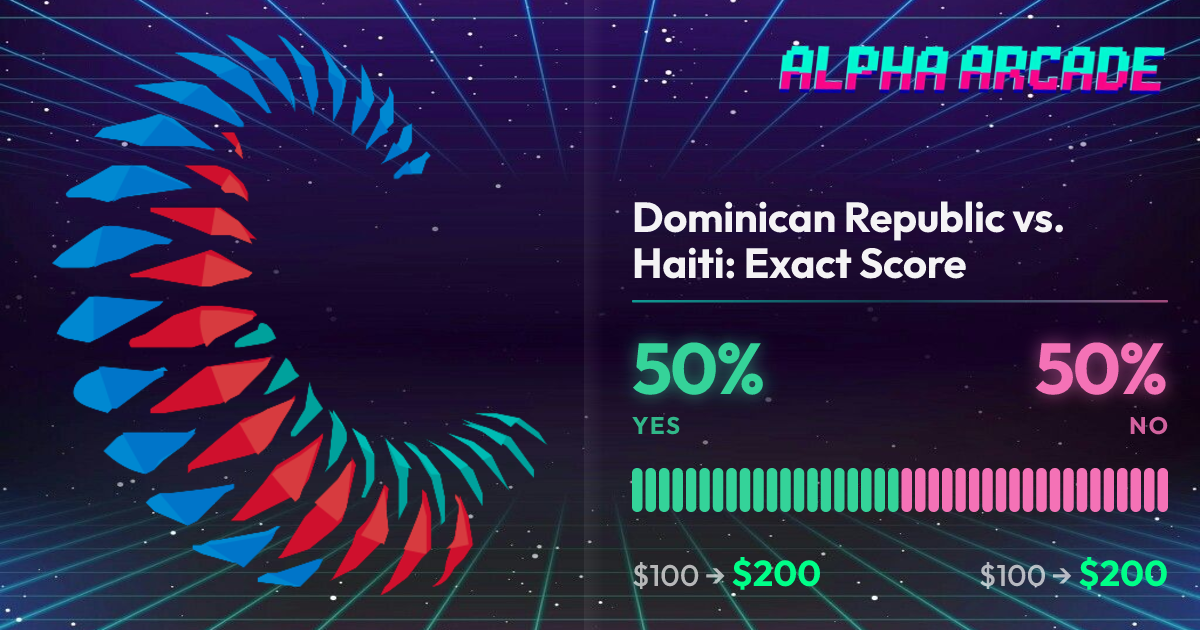 YES 50% / NO 50%