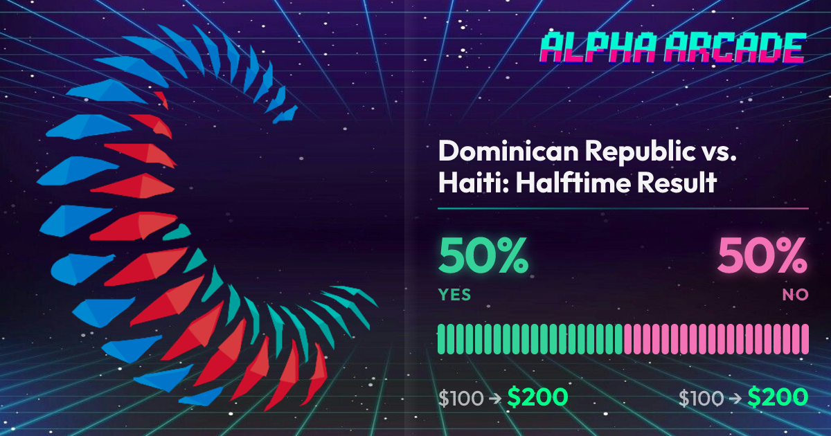 YES 50% / NO 50%