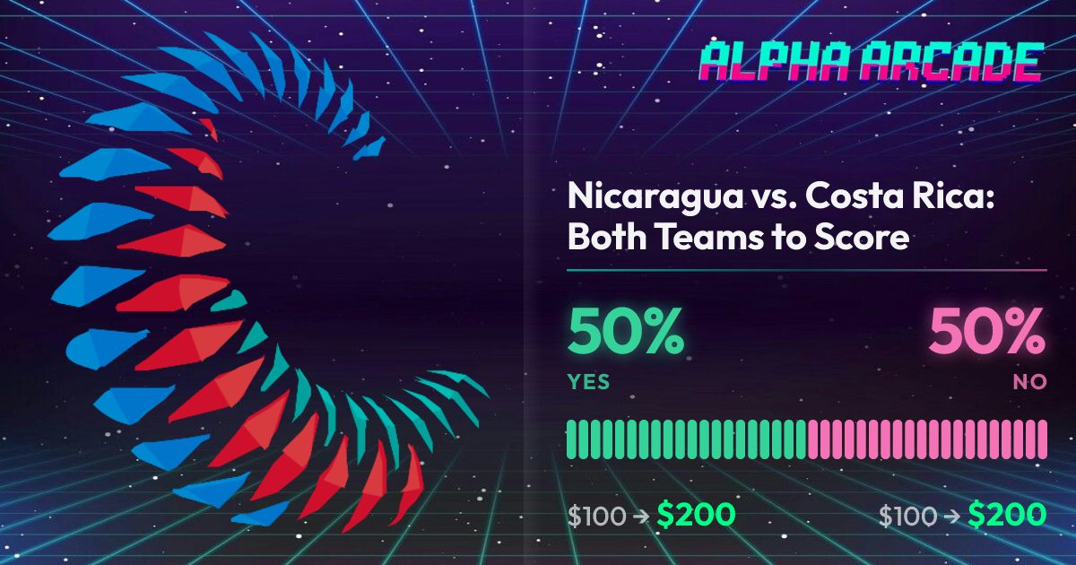 YES 50% / NO 50%