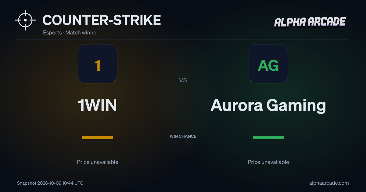 COUNTER-STRIKE: 1WIN — / Aurora Gaming —
