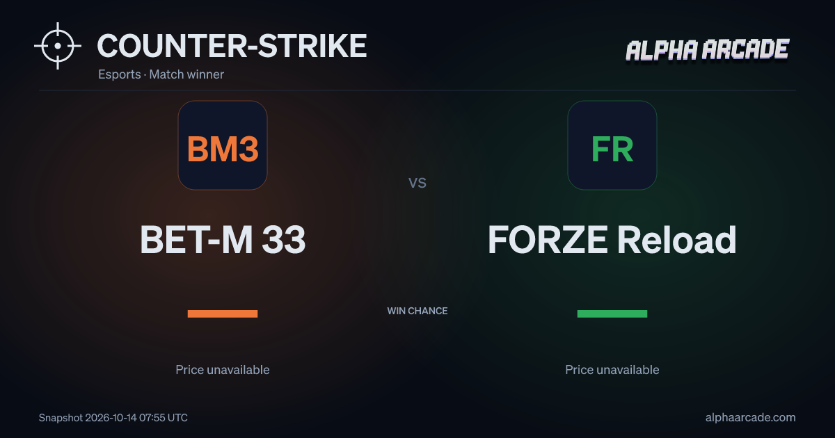 COUNTER-STRIKE: BET-M 33 — / FORZE Reload —