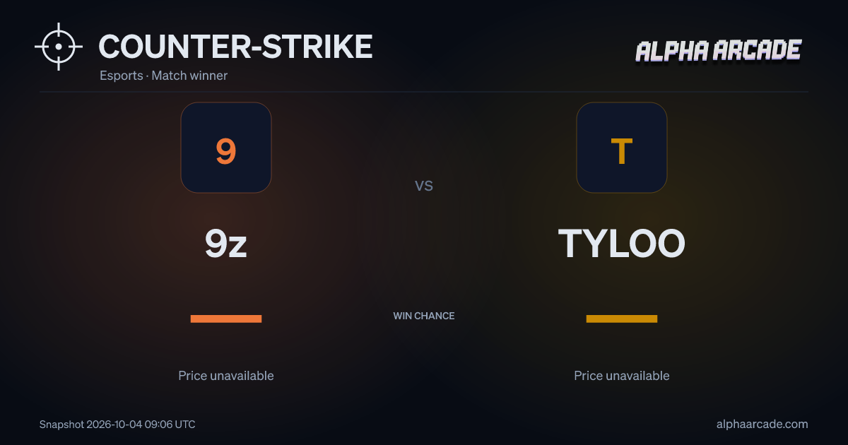 COUNTER-STRIKE: 9z — / TYLOO —