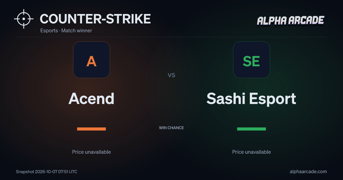 COUNTER-STRIKE: Acend — / Sashi Esport —