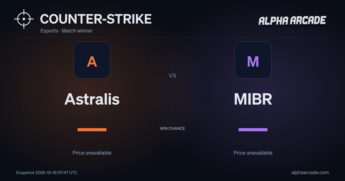 COUNTER-STRIKE: Astralis — / MIBR —