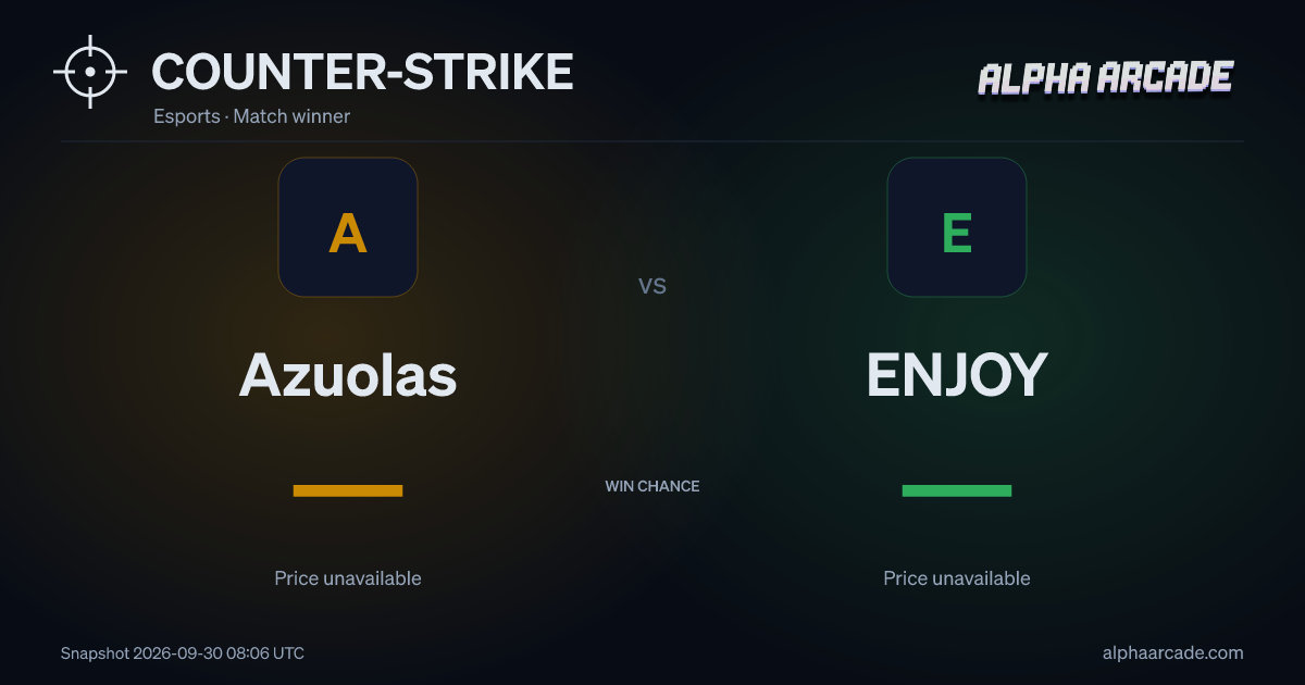 COUNTER-STRIKE: Azuolas — / ENJOY —